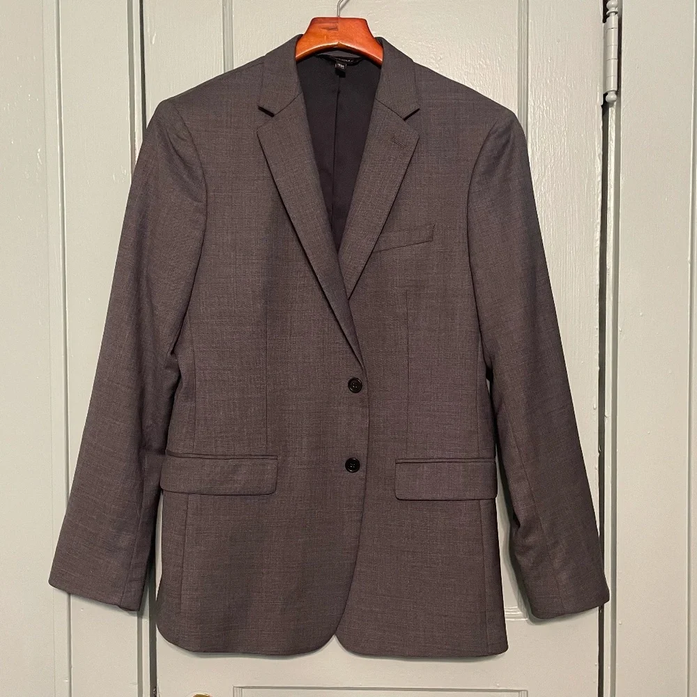 Banana Republic Tessuto Wool Blend Two Button‎ Blazer Suit Jacket Size 40R